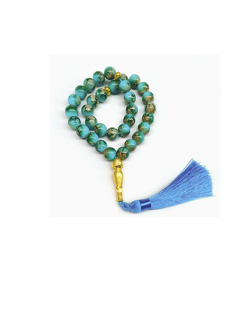 Crystal Prayer beads Tasbih10mm Muslim Prayer Beads Ramadan Gift
