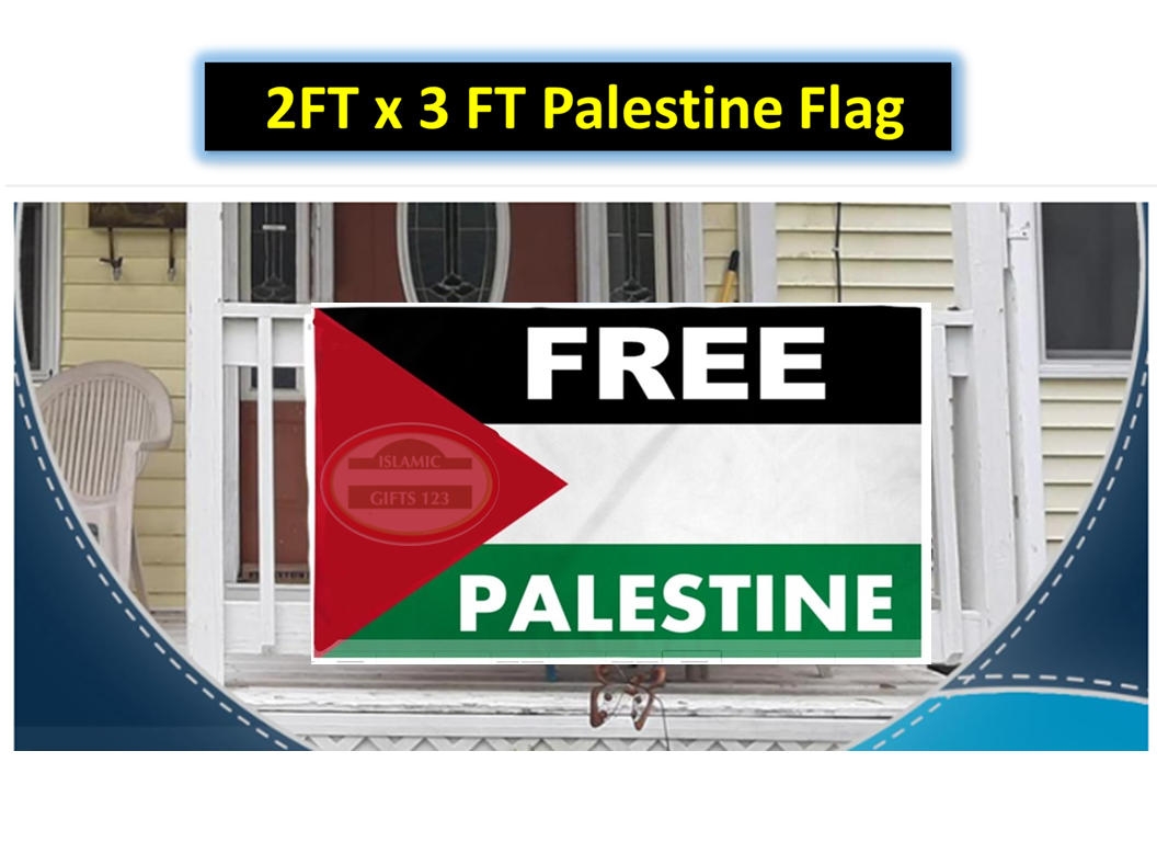 Free Palestine Flag - Medium Size 2'x3' | Support Palestine