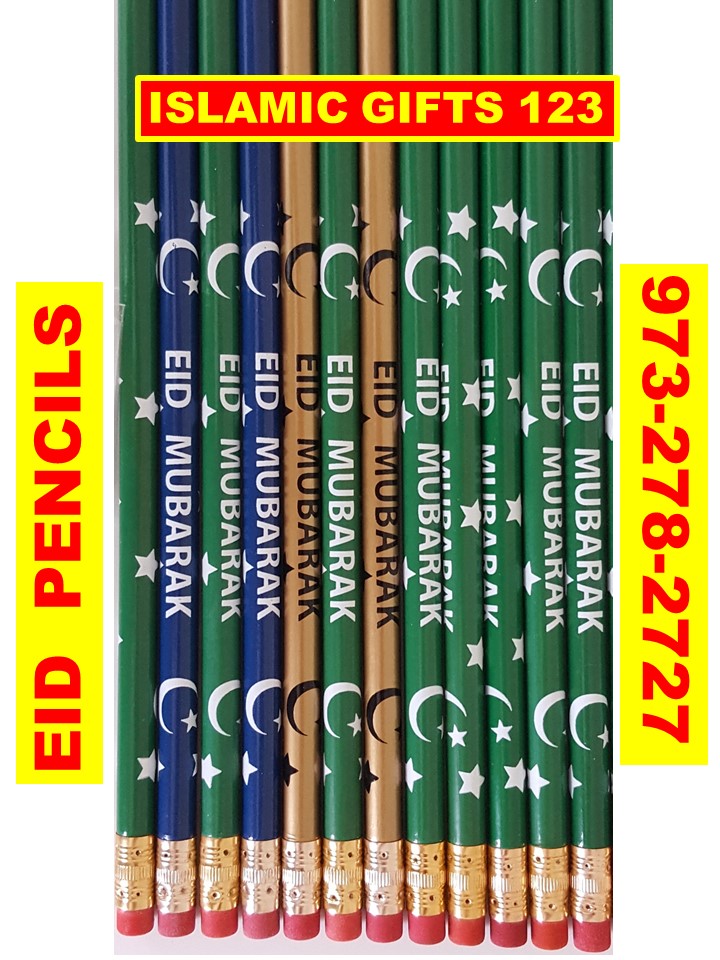 1000 Eid Mubarak Pencils in Bulk – Perfect for Celebrations & Gifting