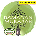 Ramadan Button Pins for Stylish Festive Accessories Green