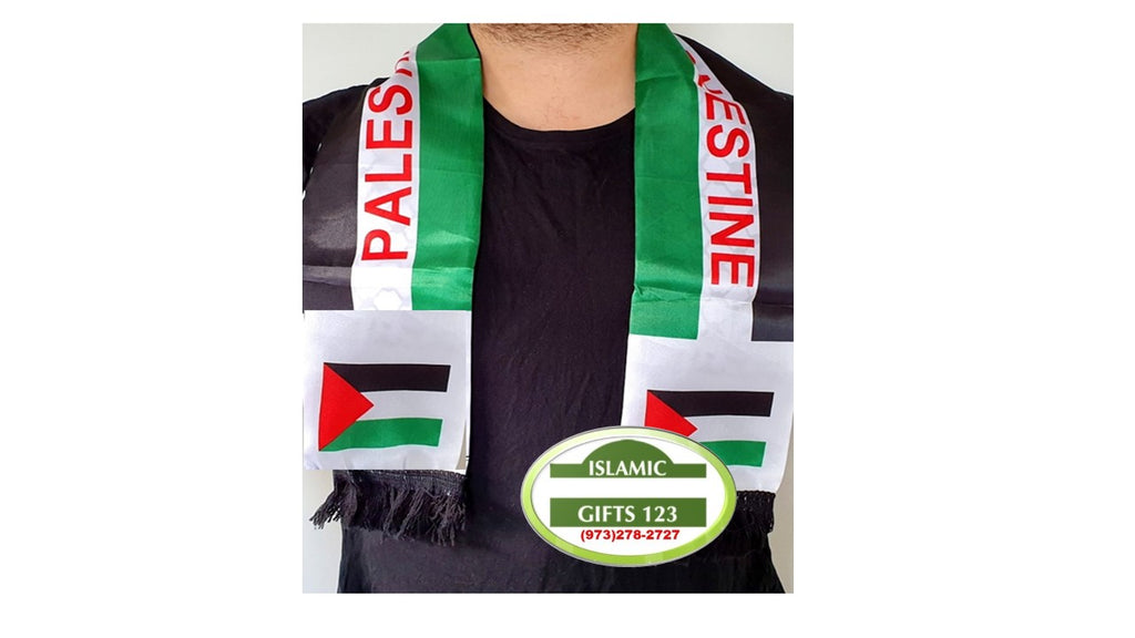 Palestine Flag Keffiyeh 100 Scarf Palestinian scarf