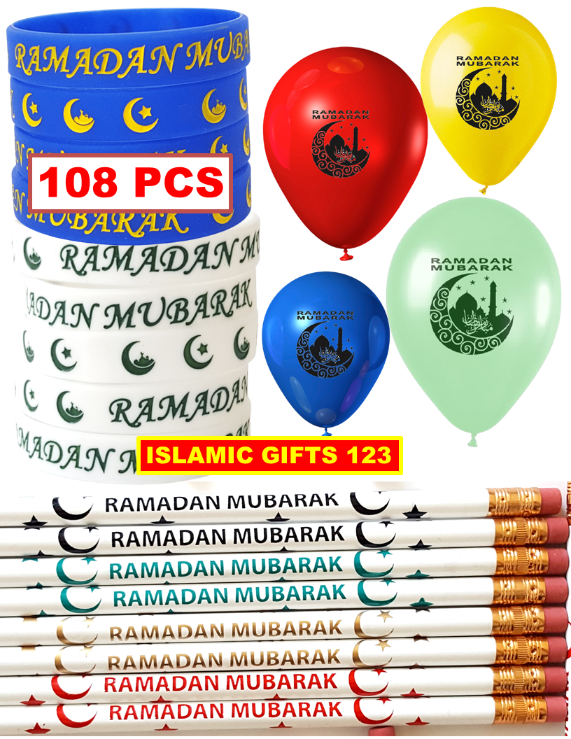 Ramadan Favors 108 PCS Pack Perfect Ramadan Gifts and Party Favors