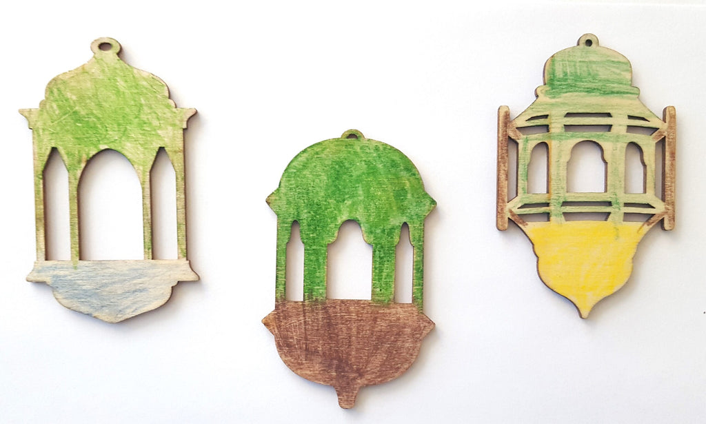 Ramadan Lantern DIY Wooden Cutout - Creative Ramadan Decor