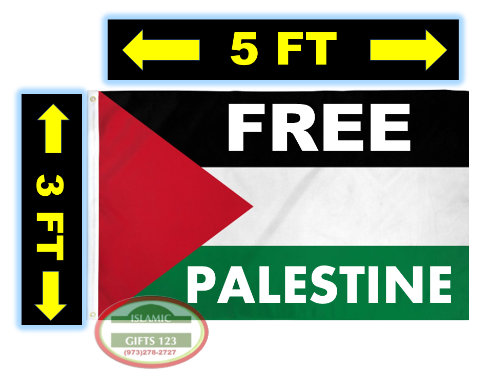 FREE PALESTINE Flag Big Size