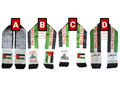 Palestine Flag Keffiyeh 100 Scarf Palestinian scarf