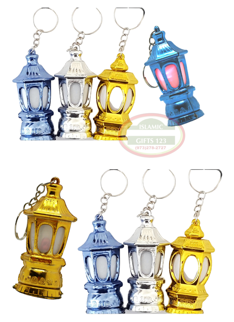 96 PCS Ramadan Favor Set: Lanterns, Pencils, Bands & Buttons for Celebrations