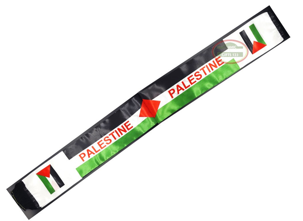 Palestinian Keffiyeh Scarf Palestine Flag Scarf Silk Neck Scarf-Bulk
