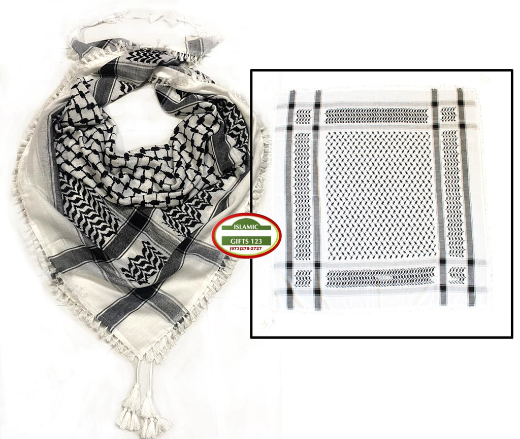 Palestine Scarf 2 IN 1*Pack+BW Keffiah Palestinian scarf