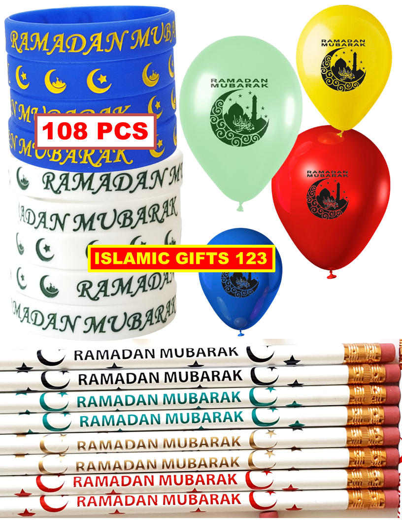 Ramadan Favors 108 PCS Pack Perfect Ramadan Gifts and Party Favors