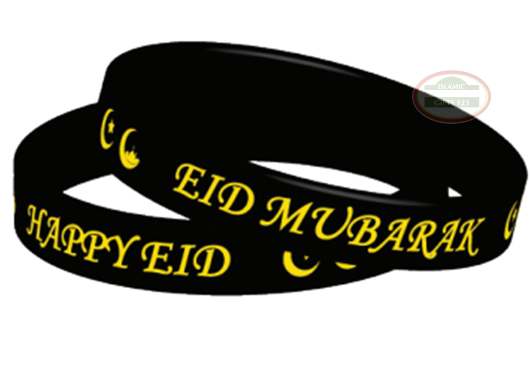 EID Mubarak Happy EID 100 wristbands