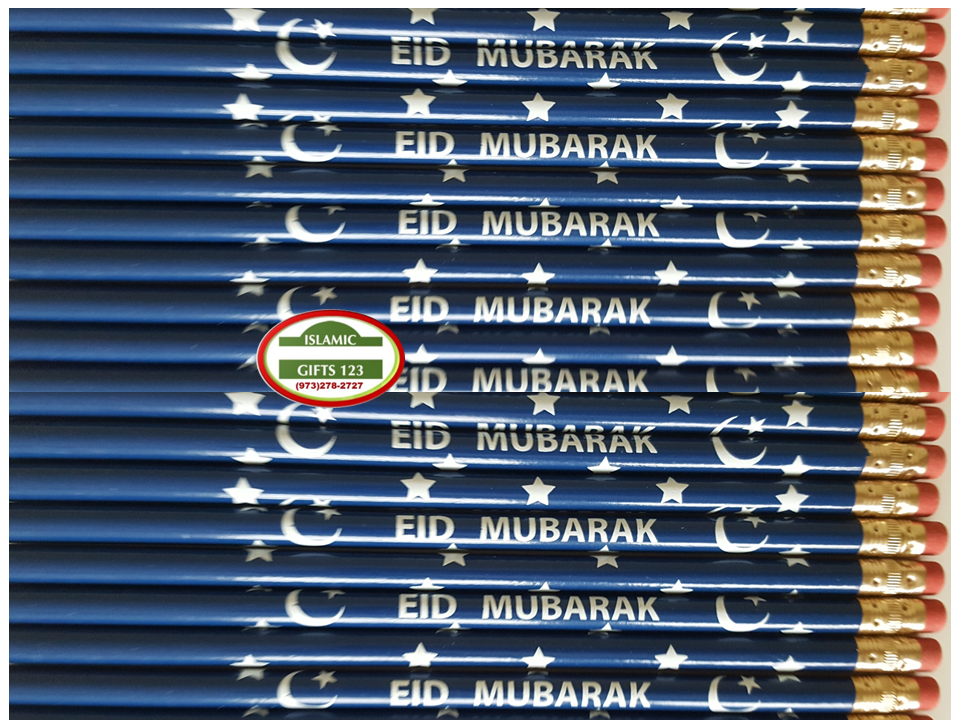 1000 Eid Mubarak Pencils in Bulk – Perfect for Celebrations & Gifting