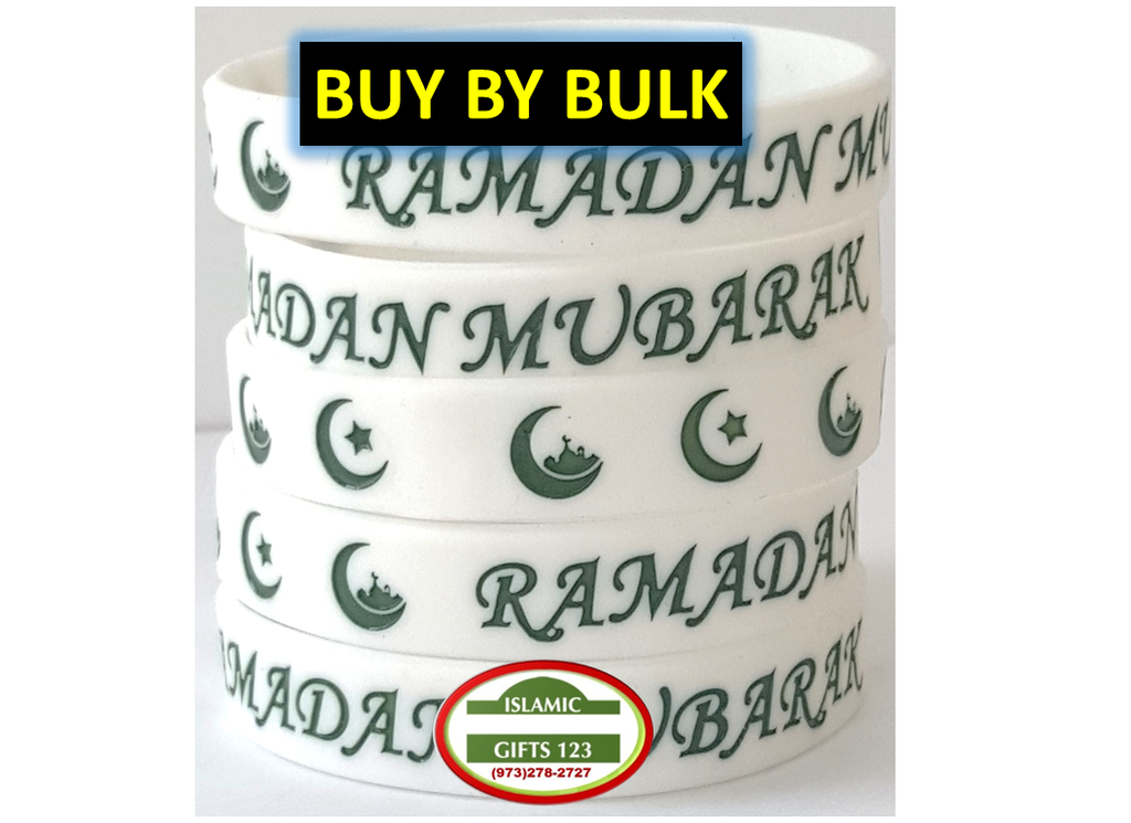 Ramadan Mubarak wristbands Ramadan Favors