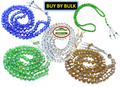 Crystal Prayer beads (24)Tasbih 8mm Muslim Prayer Beads Ramadan Gift