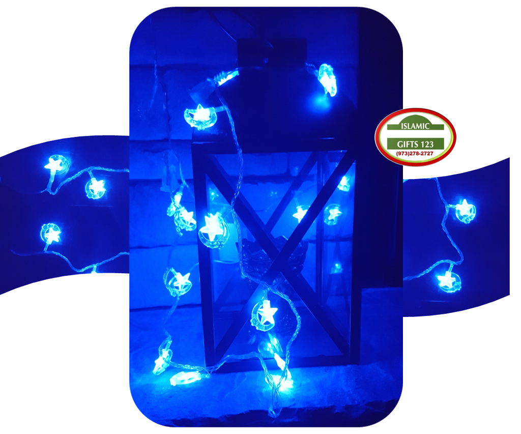 Ramadan Lights Blue Ramadan Decoration