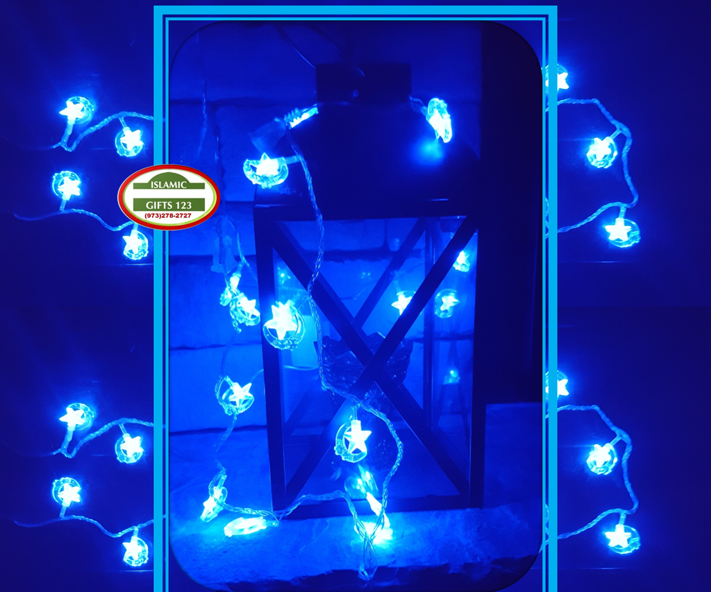 Ramadan Lights Blue Ramadan Decoration