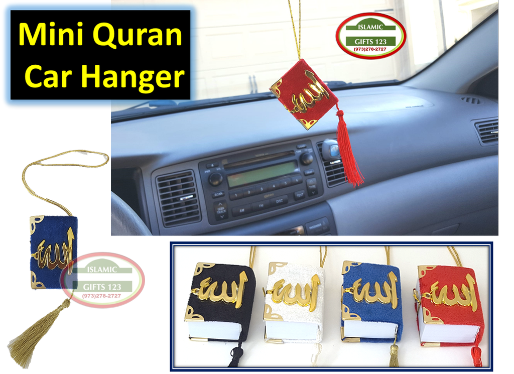 Mini Quran in Velvet Bag – Islamic Wedding & Party Favors Lot