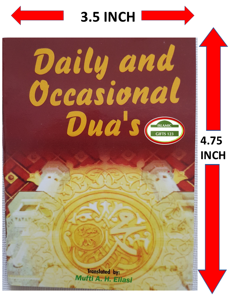 Islamic DUA Books-Daily & Occasions Prayers Quranic Duas
