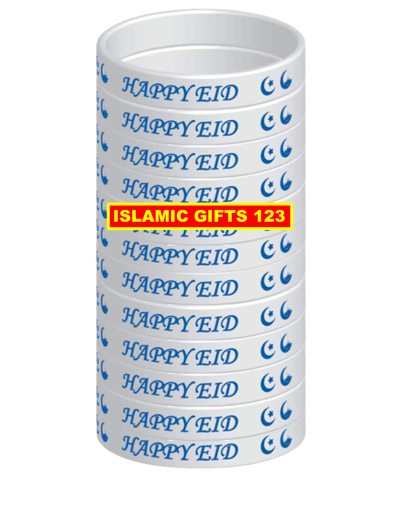 Eid Mubarak wristbands Eid Favors