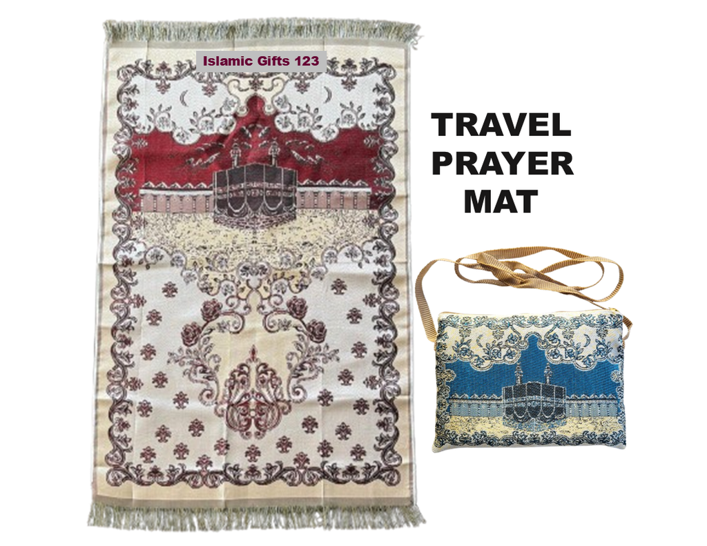 Fabric Travel Prayer Rugs-Portable Islamic Prayer Rugs Bulk-Egyptian