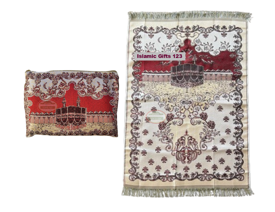 Fabric Travel Prayer Rugs-Portable Islamic Prayer Rugs Bulk-Egyptian
