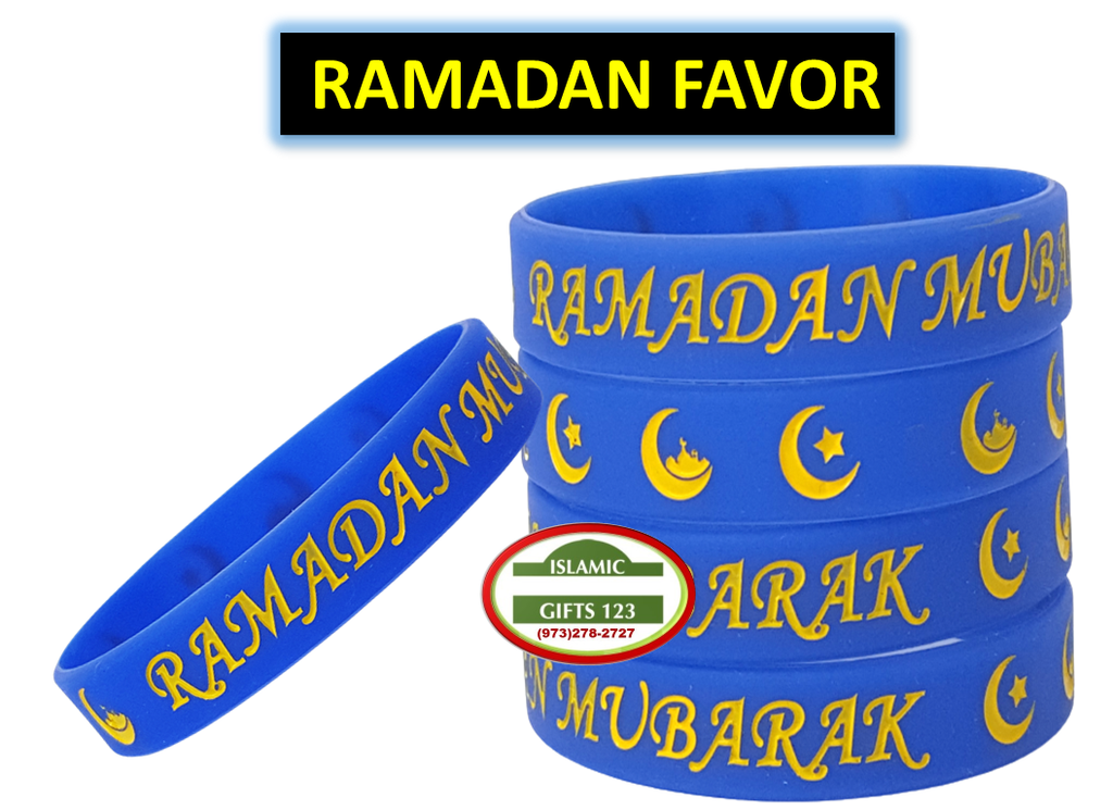 Ramadan Party Favors 144 PCS- Bags, Bands & Pencils Set
