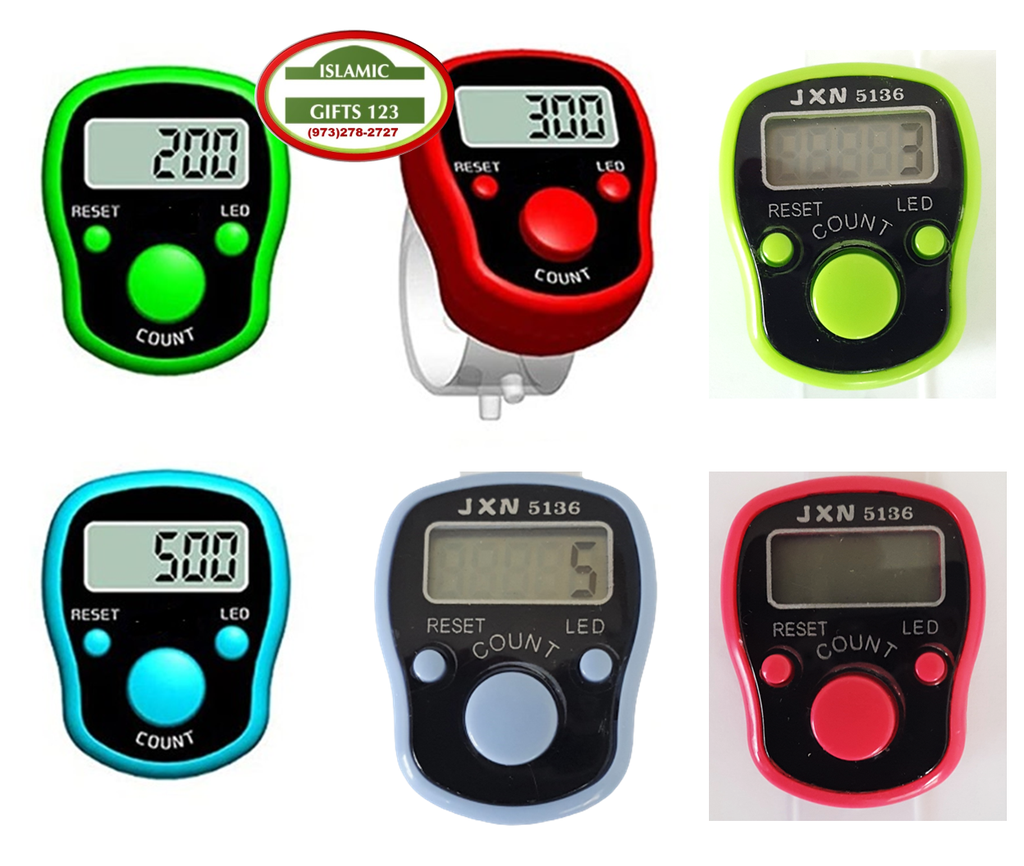 Electronic Finger Counter, Resettable Hand Tally, 5 Digit Number and LCD Electronic Digital Display