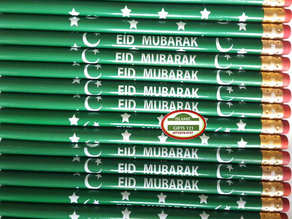 Eid Mubarak Pencils Bulk Eid Favors