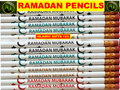 Buy Ramadan Mubarak Pencils 1000 Bulk
