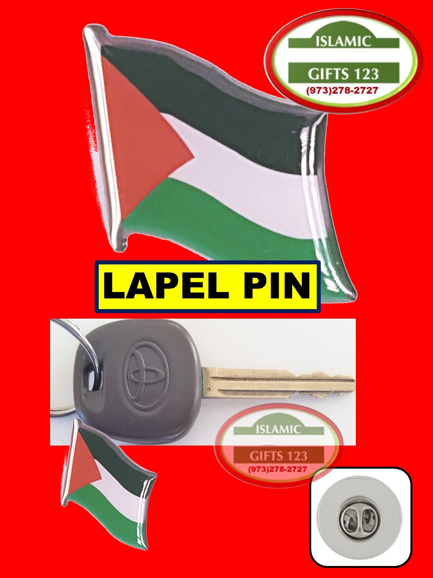 Palestine Flag Lapel Pins RECTANGLE Palestinian Pins