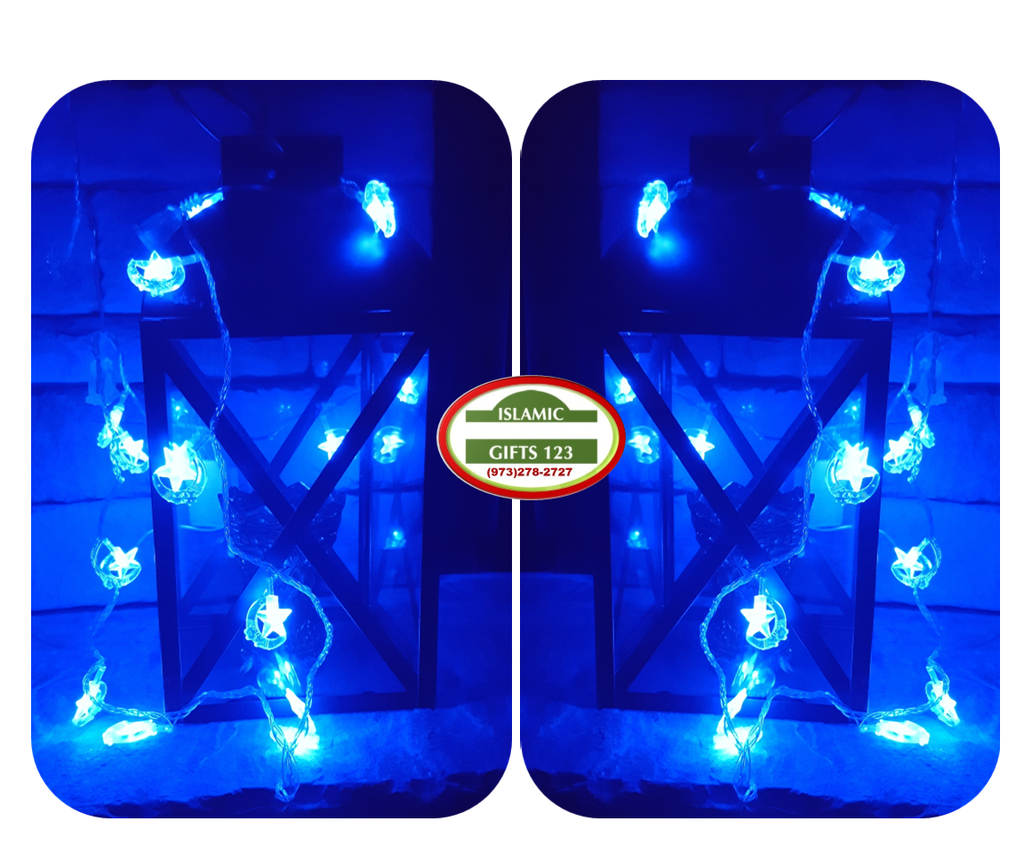 Ramadan Lights Blue Ramadan Decoration