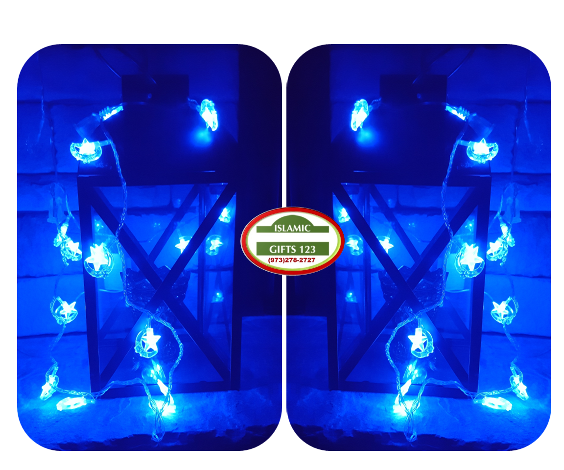 Ramadan Lights Blue Ramadan Decoration