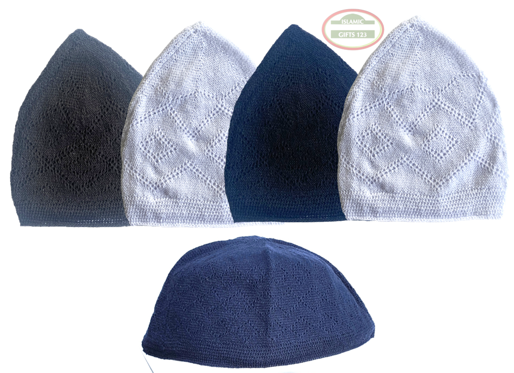 96 Bulk Muslim Hats: Kufi Caps, Turkish Skull Caps, and Islamic Gifts