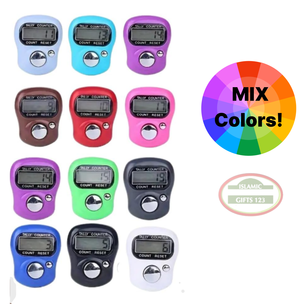 Electronic Finger Counter No light Resettable Hand Tally,5 Digit/LCD Electronic Digital Display