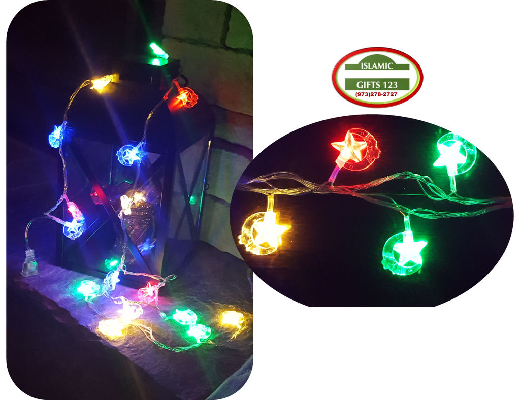 Ramadan Lights Multi colors LOTS