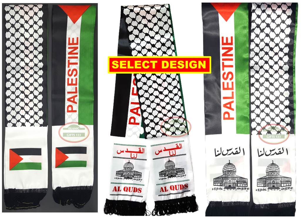 Palestine Flag Scarf Al QUDS Keffiyeh Palestinian scarf