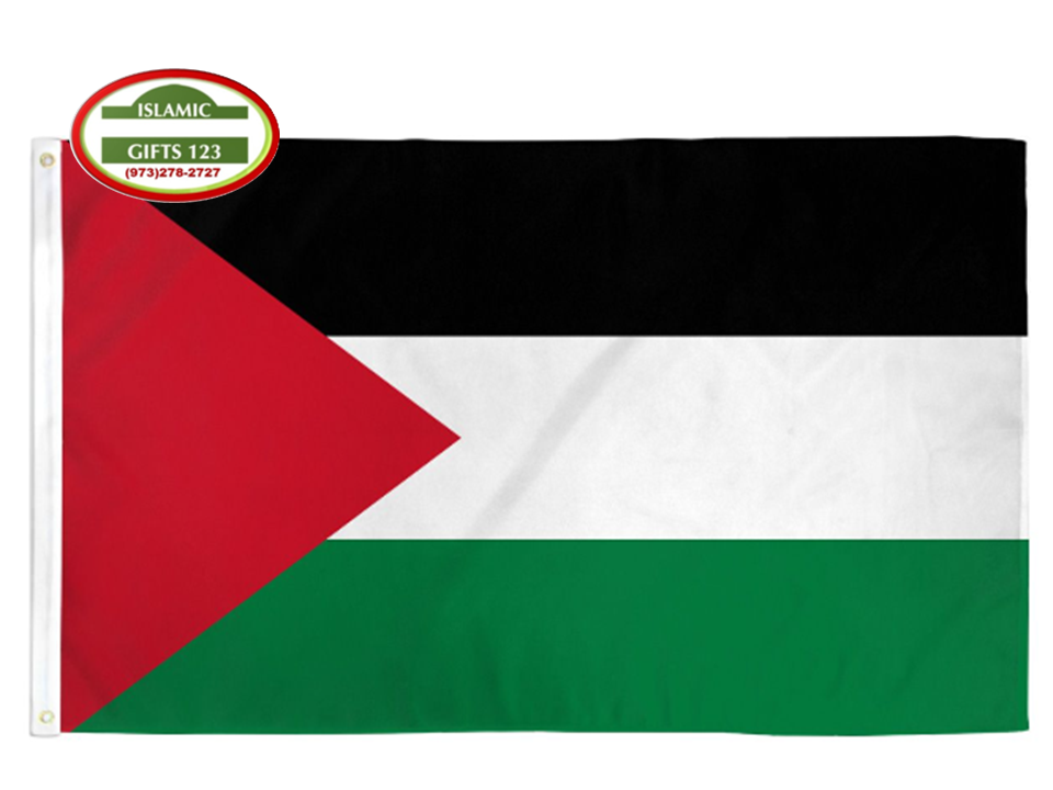 Large Palestine Flag 3' x 5' – Premium Quality Palestinian Flag