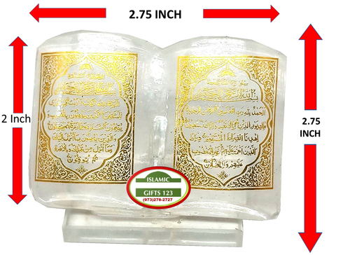 Crystal Quran Pages in Bulk Unique Islamic Gifts for Special Occasions