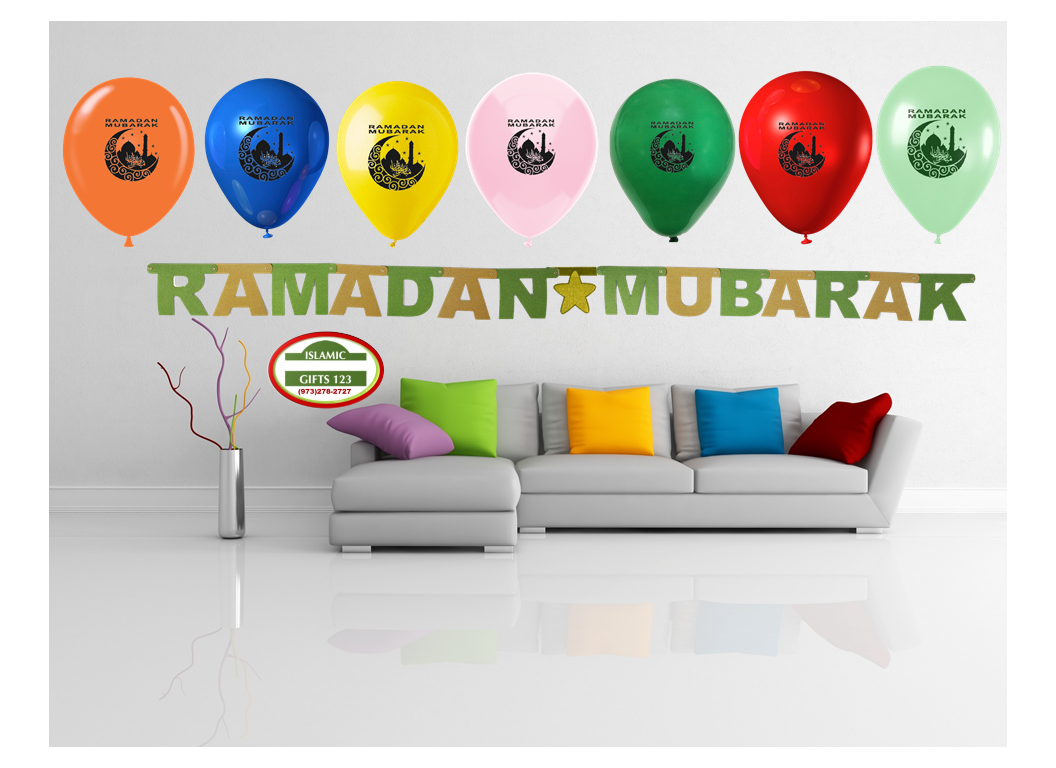 Ramadan Decor 12 PCS Value pack FREE SHIPPING