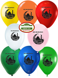 Eid Mubarak Latex Balloons Eid Decoration