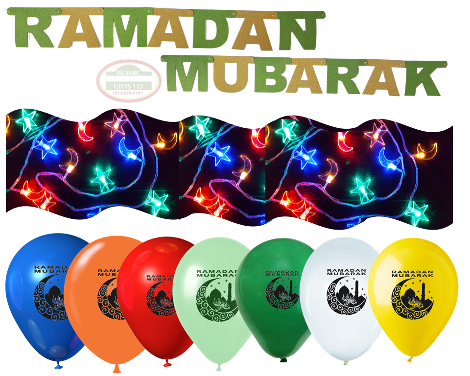 Ramadan Decoration 32 PCS Value Pack