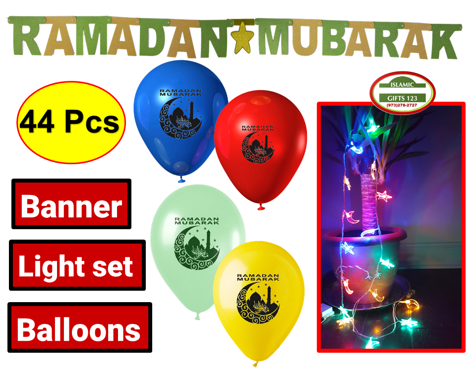 Ramadan Decor 44 PCS Value pack