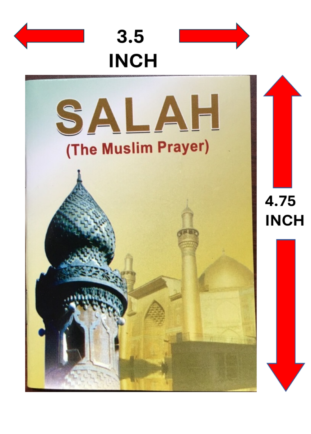 Islamic Salah-Salat Book Muslim Prayers Pocket Size Book