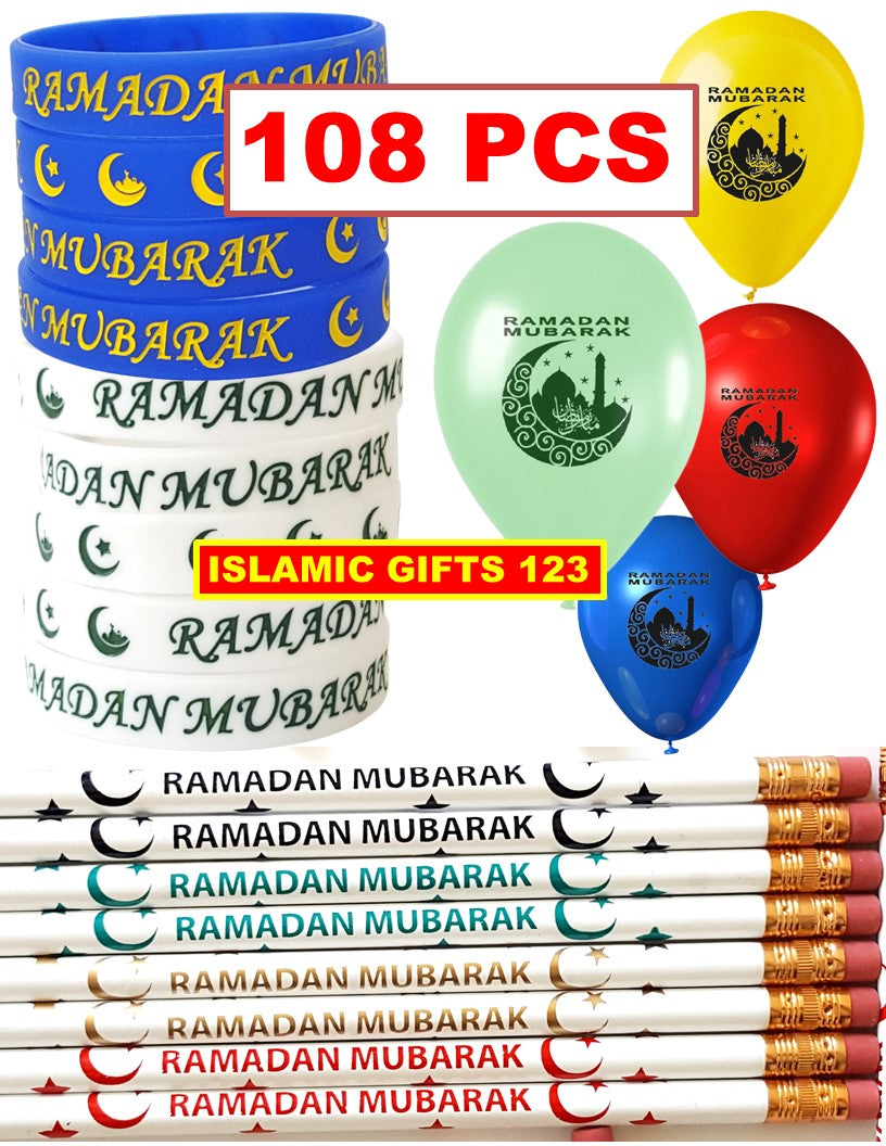 Ramadan Favors 108 PCS Pack Perfect Ramadan Gifts and Party Favors