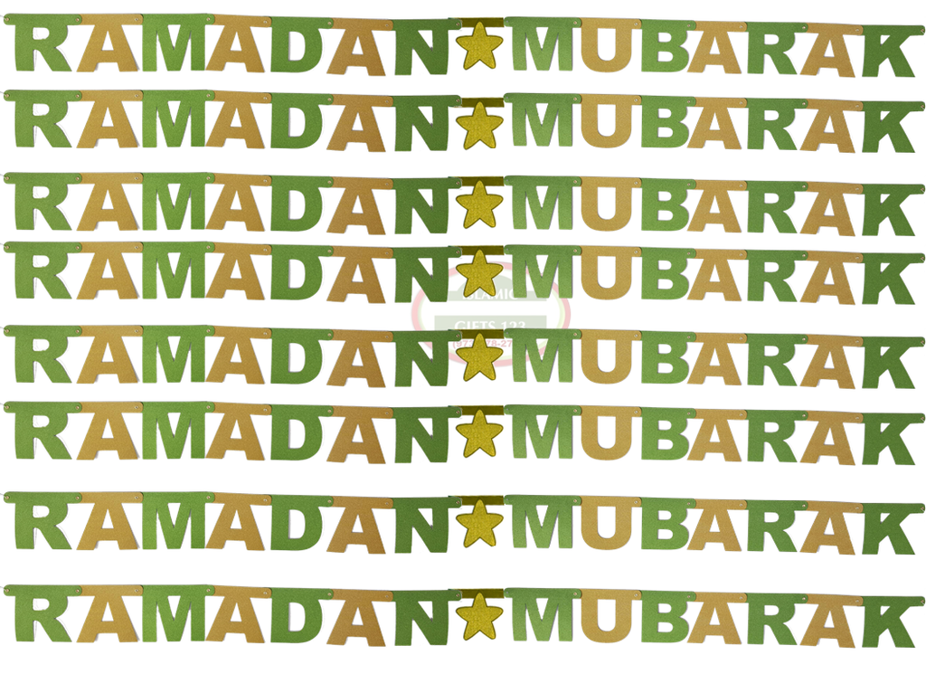 Ramadan Mubarak Banner Ramadan Decoration 48+