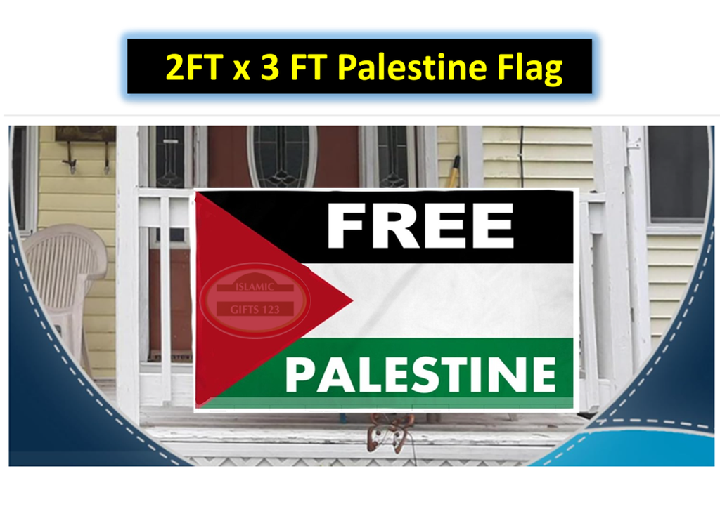 Free Palestine Flag - Medium Size 2'x3' | Support Palestine