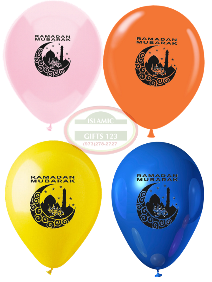 Ramadan Balloons 500 Ramadan Decoration
