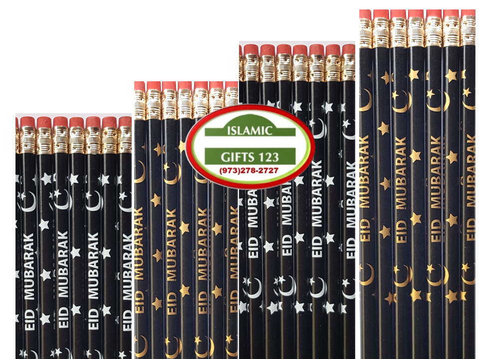 1000 Eid Mubarak Pencils in Bulk – Perfect for Celebrations & Gifting